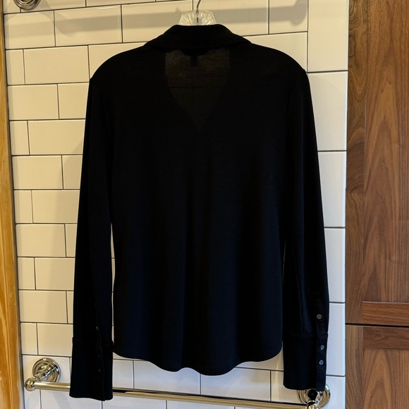 Banana Republic Essential Long-Sleeve Polo - Picture 2 of 5